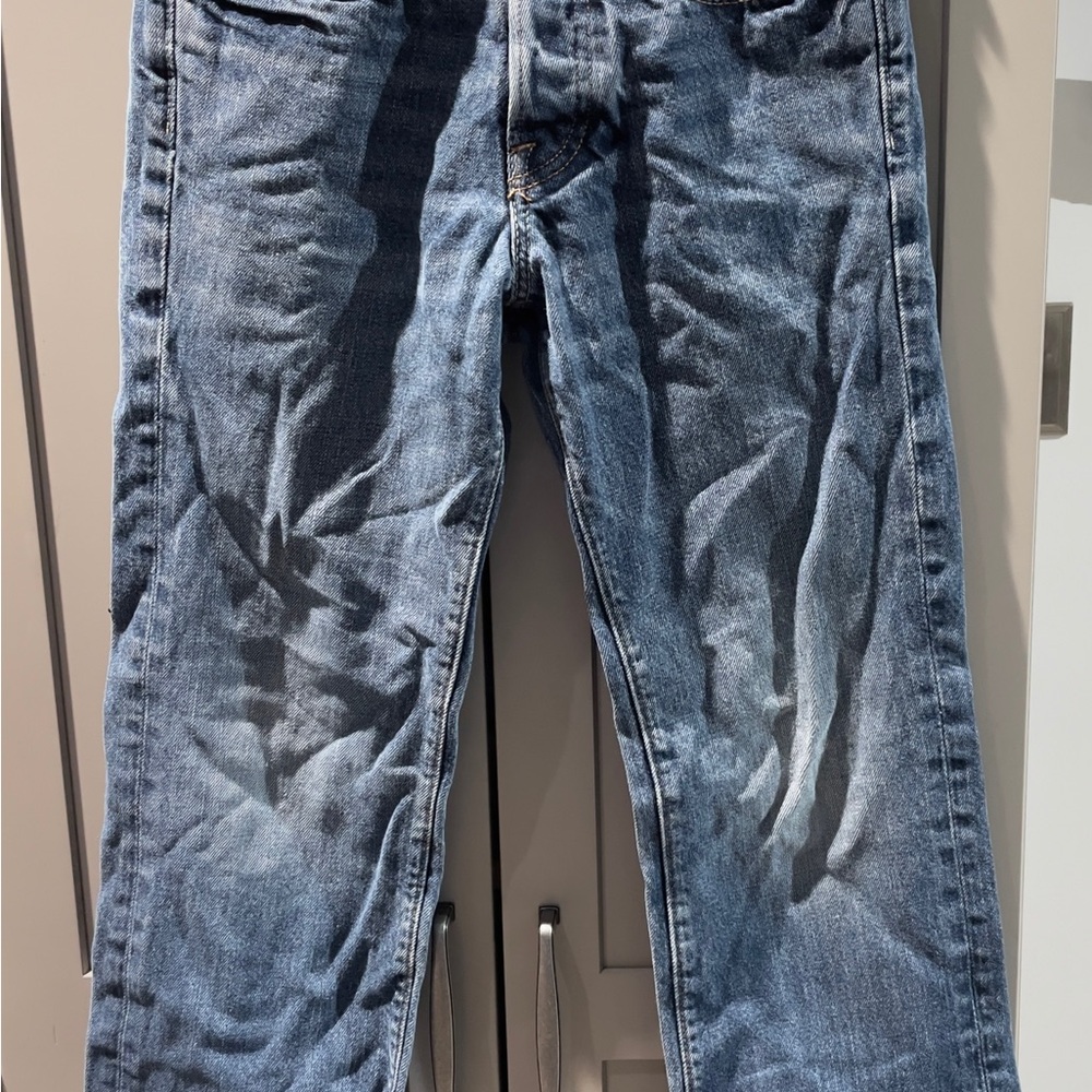Abercrombie & Fitch Relaxed Fit Blue Jeans